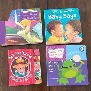 Board Books bundle for baby 0-6 months